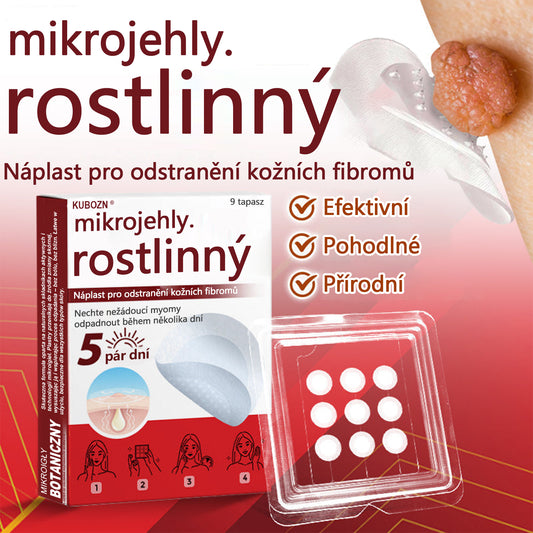 🔥🔥🔥KUBOZN® Mikroneedle Botanické náplasti na odstranění kožních výrůstků | Vyrobeno v České republice