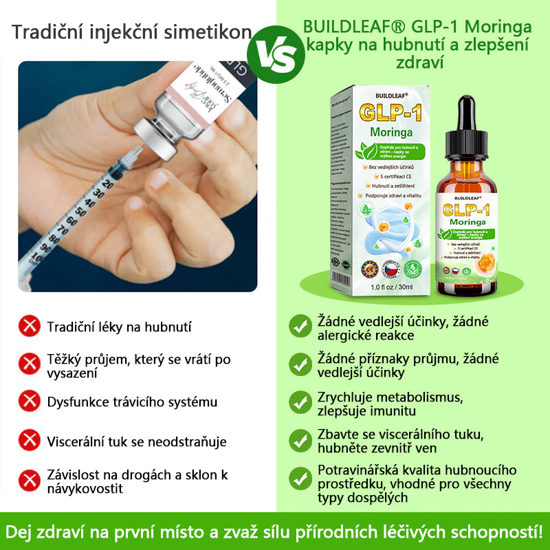 HHVB® GLP-1 kapky na hubnutí pro podporu zdraví👨⚕️ (Spalovač tuků z potravin - vyvinuto Českou asociací proti obezitě)👨⚕️👨⚕️