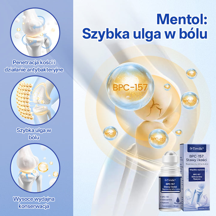 🔥Timilk® BPC-157 Żel w kulce do regeneracji stawów i kości