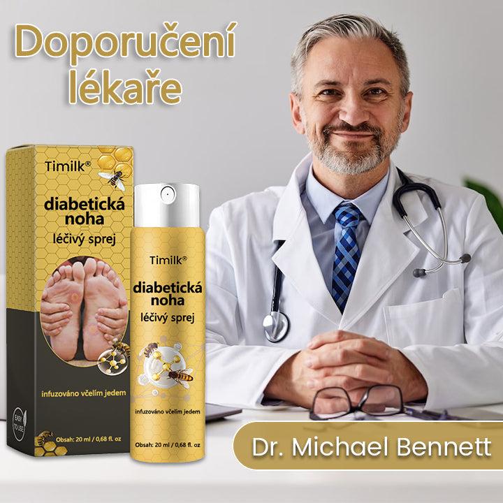【Oficiální značkový obchod】Timilk® Sprej na hojení diabetické nohy - s obsahem včelího jedu🌿