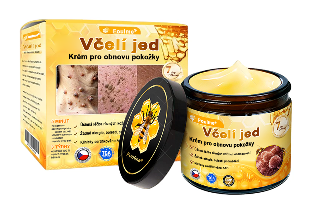 Vyrobeno a odesláno z České republiky ✨✨Foulme® Obnovující krém se včelím jedem ⏰ POSLEDNÍ DEN SLEVA 80%